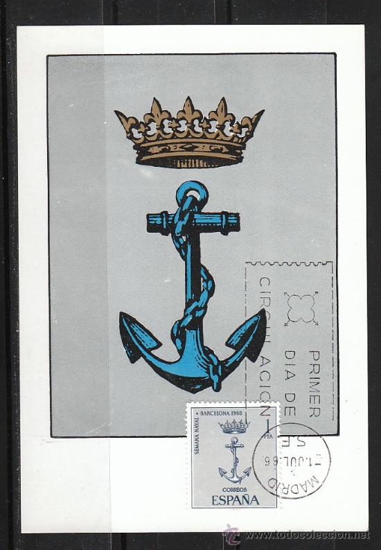 Sellos: 1966. SEMANA NAVAL. N&ordm; 1737 - Foto 1