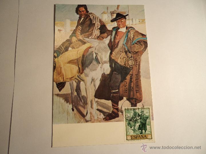 Sellos: Tarjeta m&aacute;xima. Primer d&iacute;a. 1964. - Foto 1