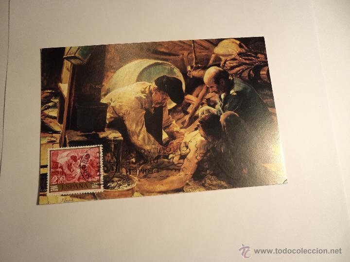 Sellos: Tarjeta m&aacute;xima. Primer d&iacute;a. 1964. - Foto 1