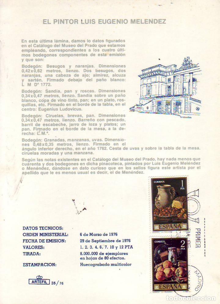 Sellos: el pintor luis eugenio melendez - Foto 1