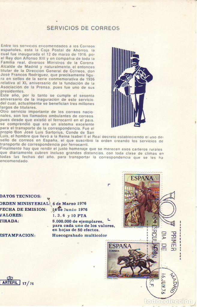 Sellos: servicio de correos - Foto 1