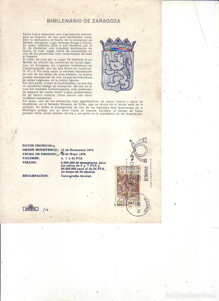 Sellos: bimilenario de zaragoza - Foto 1