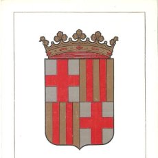 Francobolli: ESPAÑA, TARJETAS MAXIMAS, BARCELONA, 1962, ESCUDOS CAPITALES, , PRIMER DIA CIRCULACION, EDIFIL 1413