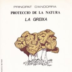 Sellos: PRINCIPAT D'ANDORRA 1985 - PRIMER DIA / PROTECCIÓ DE LA NATURA - LA GREIXA - Nº 00060. Lote 182205760