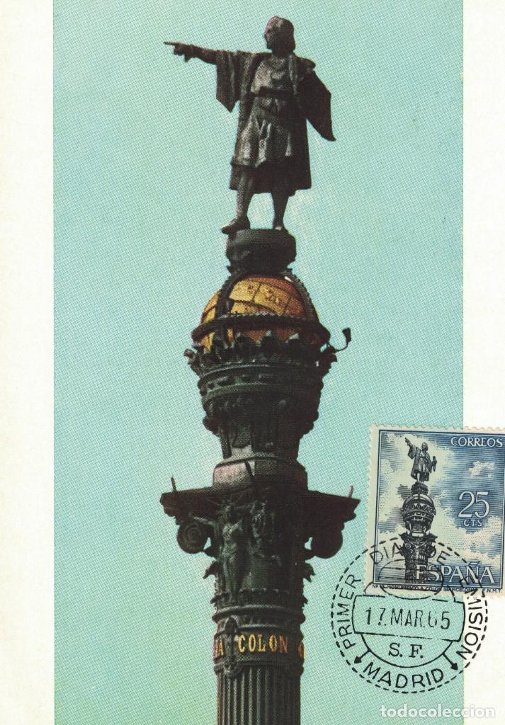 Sellos: Espa&ntilde;a Edifil n&ordm; 1643 a&ntilde;o 1965 - Foto 1