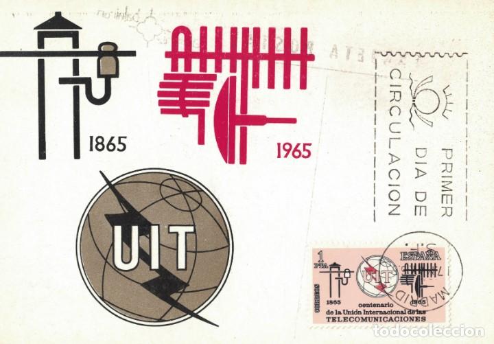 Sellos: Espa&ntilde;a Edifil n&ordm; 1670 a&ntilde;o 1965 - Foto 1
