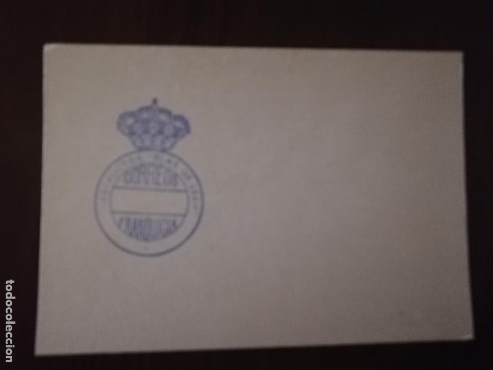 Sellos: TARJETA. DESTRUCTOR BLAS DE LEZO. - Foto 1