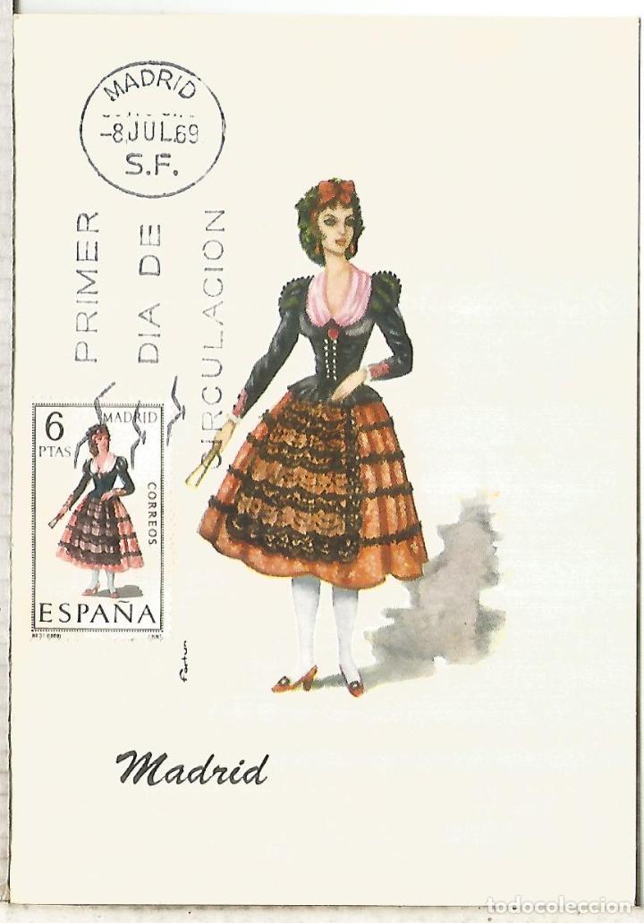 Sellos: MAXIMA TRAJE TIPICO MADRID COSTUME - Foto 1