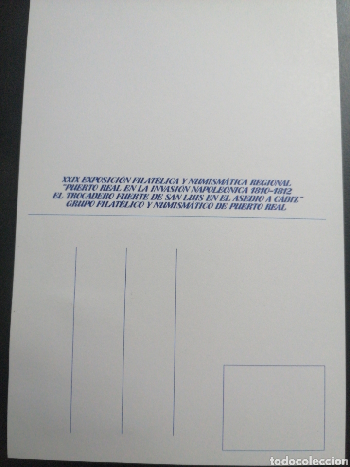 Sellos: TARJETA M&Aacute;XIMA, PUERTO REAL, C&Aacute;DIZ. 2002 - Foto 2