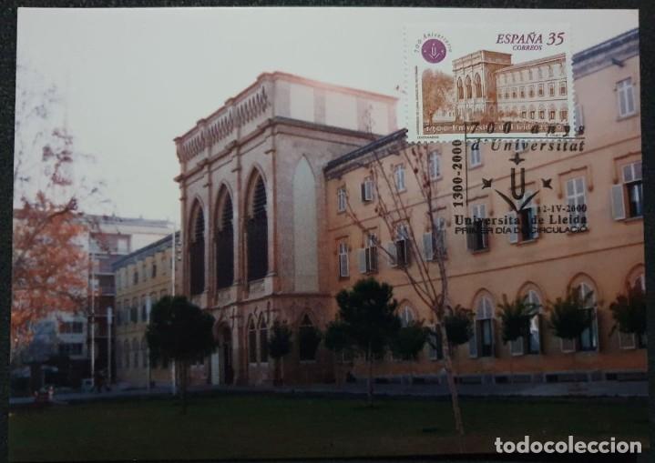 Sellos: Tarjeta M&aacute;xima - Universidad de LLEIDA 2000 - Foto 1