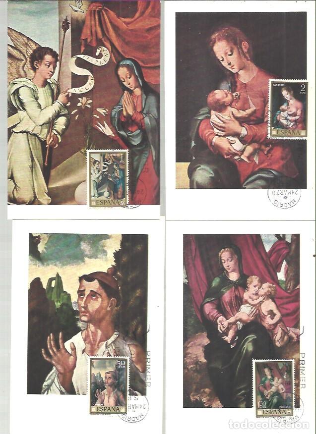 Sellos: MAXIMAS 1970 PINTOR MORALES - Foto 2
