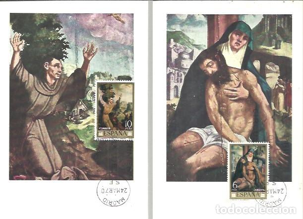 Sellos: MAXIMAS 1970 PINTOR MORALES - Foto 3