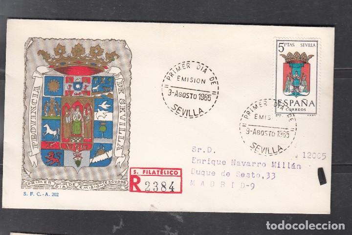 Sellos: SEVILLA. EN SOBRE PRIMER DIA CIRCULACION - Foto 1