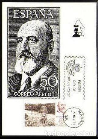 Sellos: TM EDIFIL 2704 TORRES QUEVEDO AJEDREZ