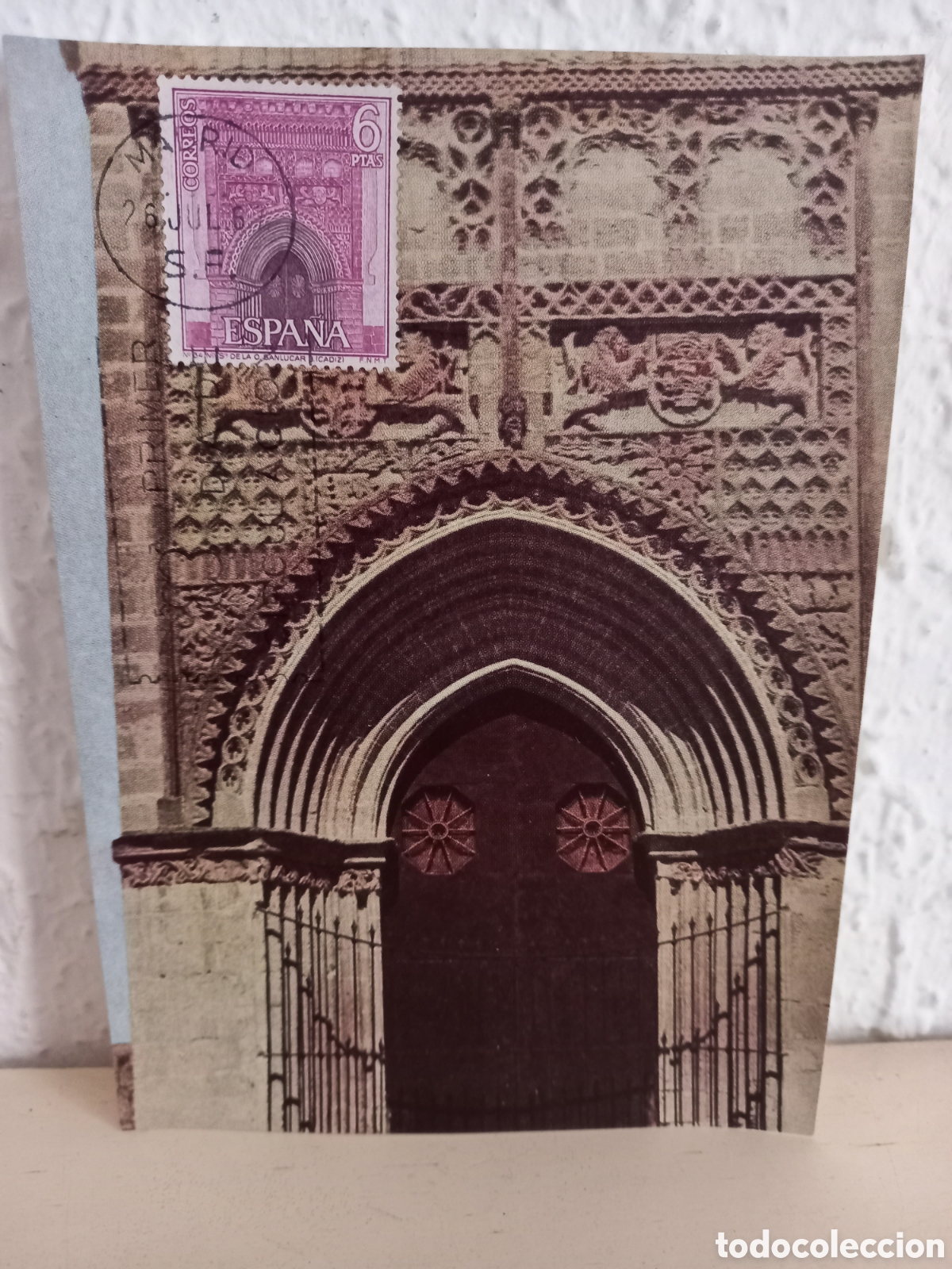 Sellos: Tarjeta M&aacute;xima. Sanlucar de Barrameda - Foto 1