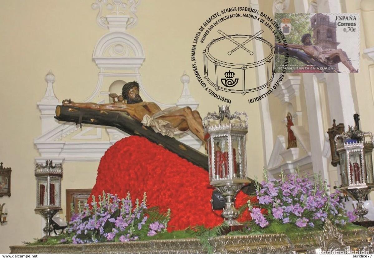 Sellos: Spain 2019 - Semana Santa carte maximum - Foto 1
