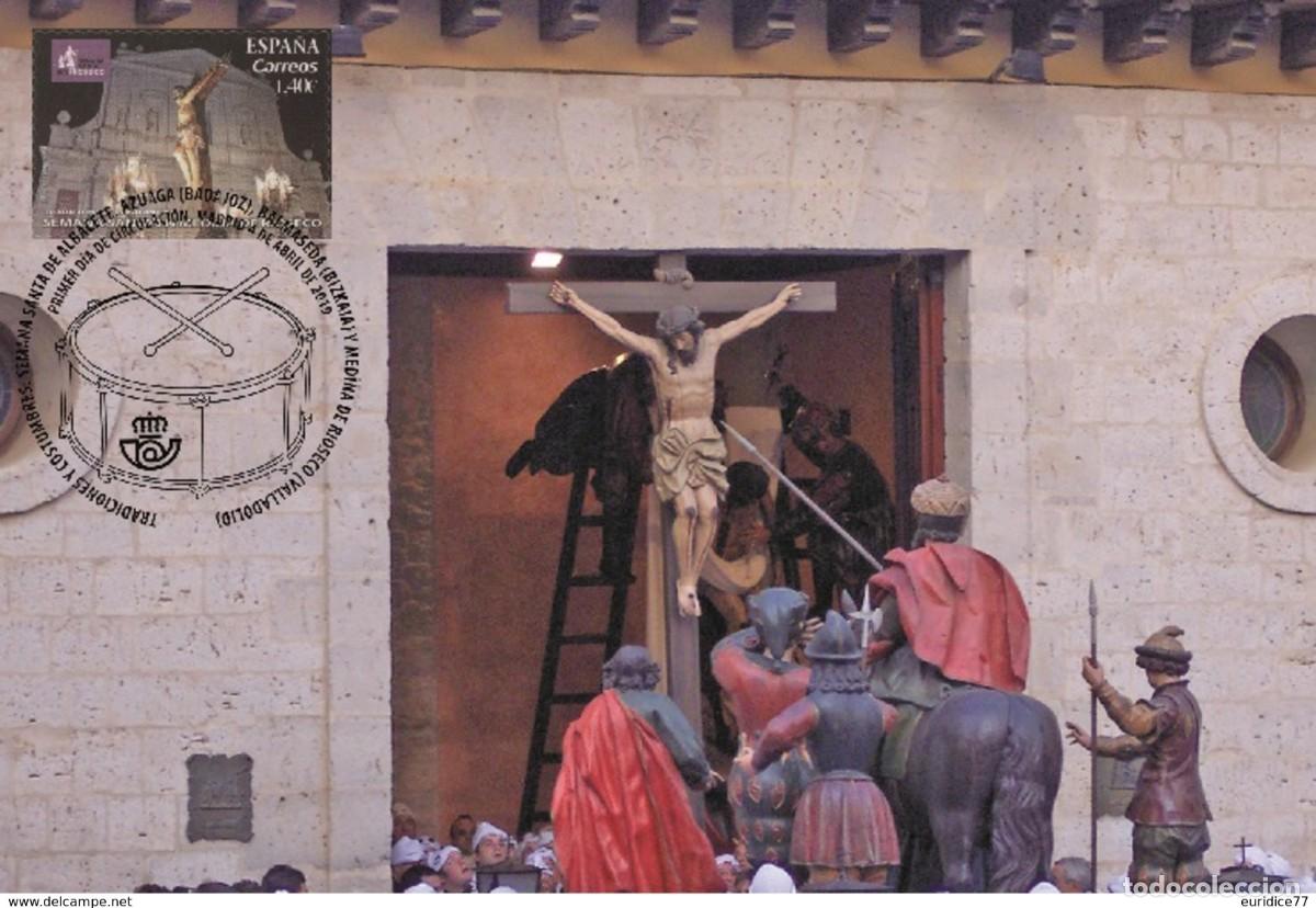 Sellos: Spain 2019 - Semana Santa carte maximum - Foto 1
