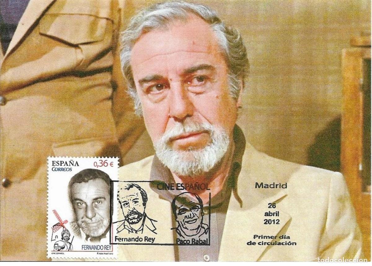 Sellos: Spain 2012 - Cine Fernando Rey carte maximum - Foto 1