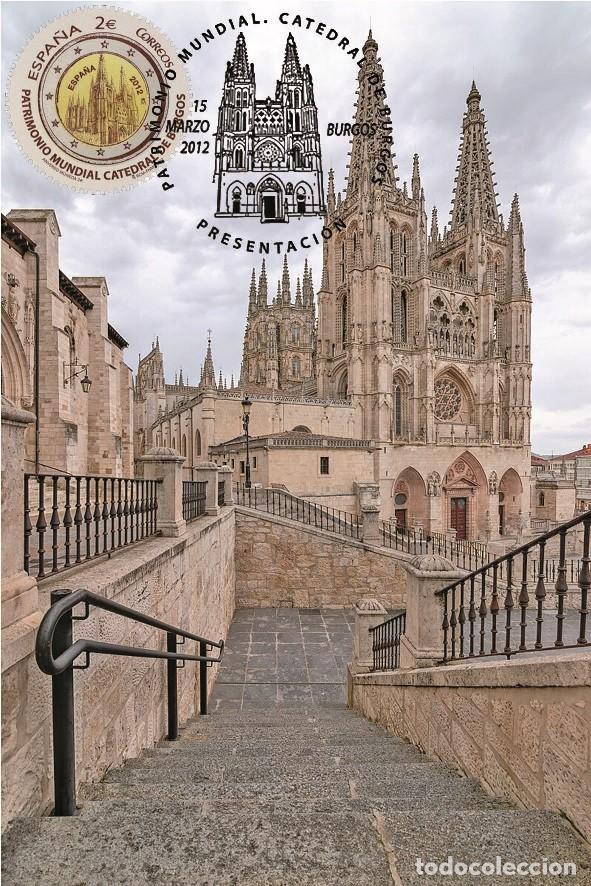 Sellos: Spain 2012 - Catedral de Burgos carte maximum - Foto 1