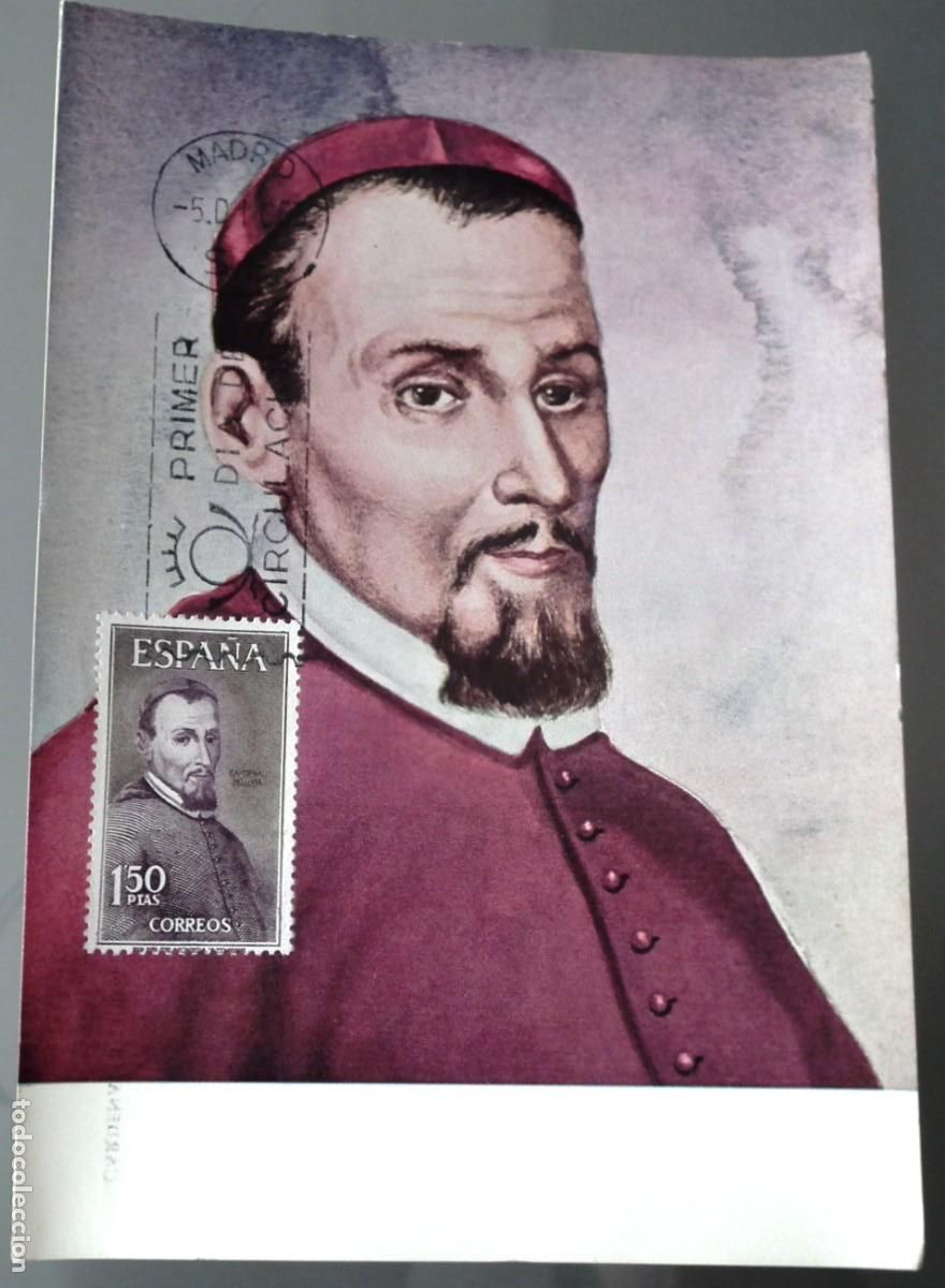 Sellos: TARJETA M&Aacute;XIMA DE CARDENAL BELLUGA - Foto 1