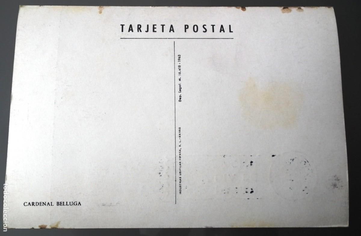 Sellos: TARJETA M&Aacute;XIMA DE CARDENAL BELLUGA - Foto 2