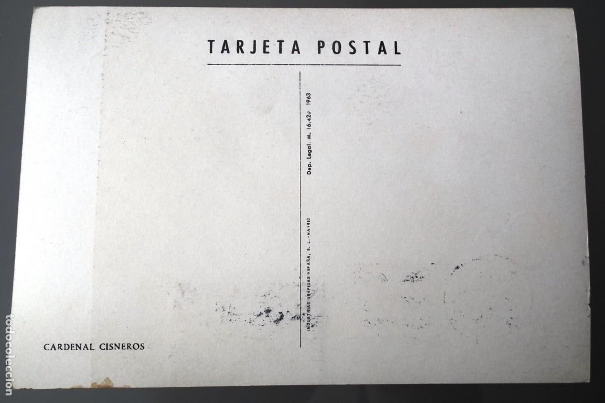 Sellos: TARJETA M&Aacute;XIMA DE CARDENAL CISNEROS - Foto 2