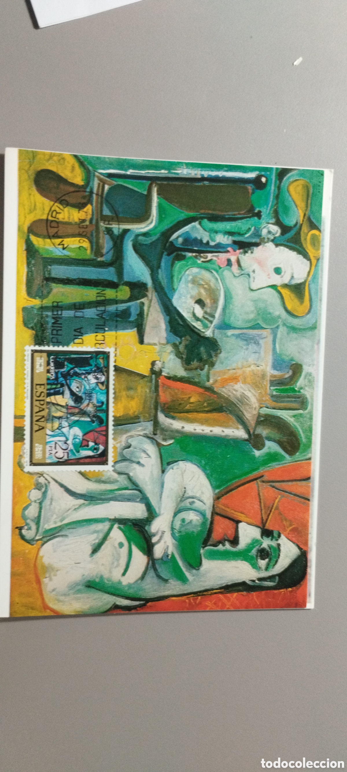 Sellos: Tarjeta M&aacute;xima Picasso 8 a&ntilde;o 1978 - Foto 6
