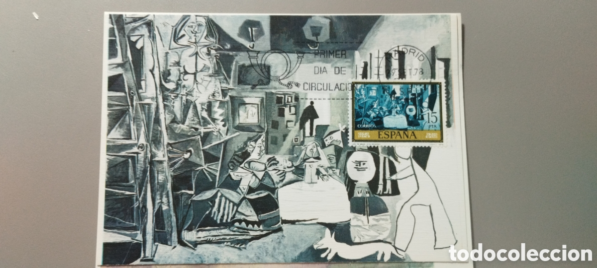 Sellos: Tarjeta M&aacute;xima Picasso 8 a&ntilde;o 1978 - Foto 7