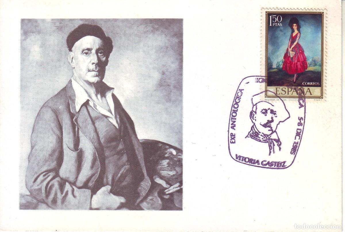 Sellos: POSTAL DE ZULOAGA 1985 - Foto 1