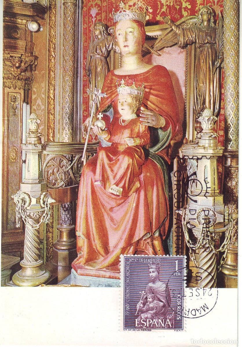 Sellos: DOS POSTALES ANIVERSARIO NUESTRA SRA, DE LA MERCED - Foto 1