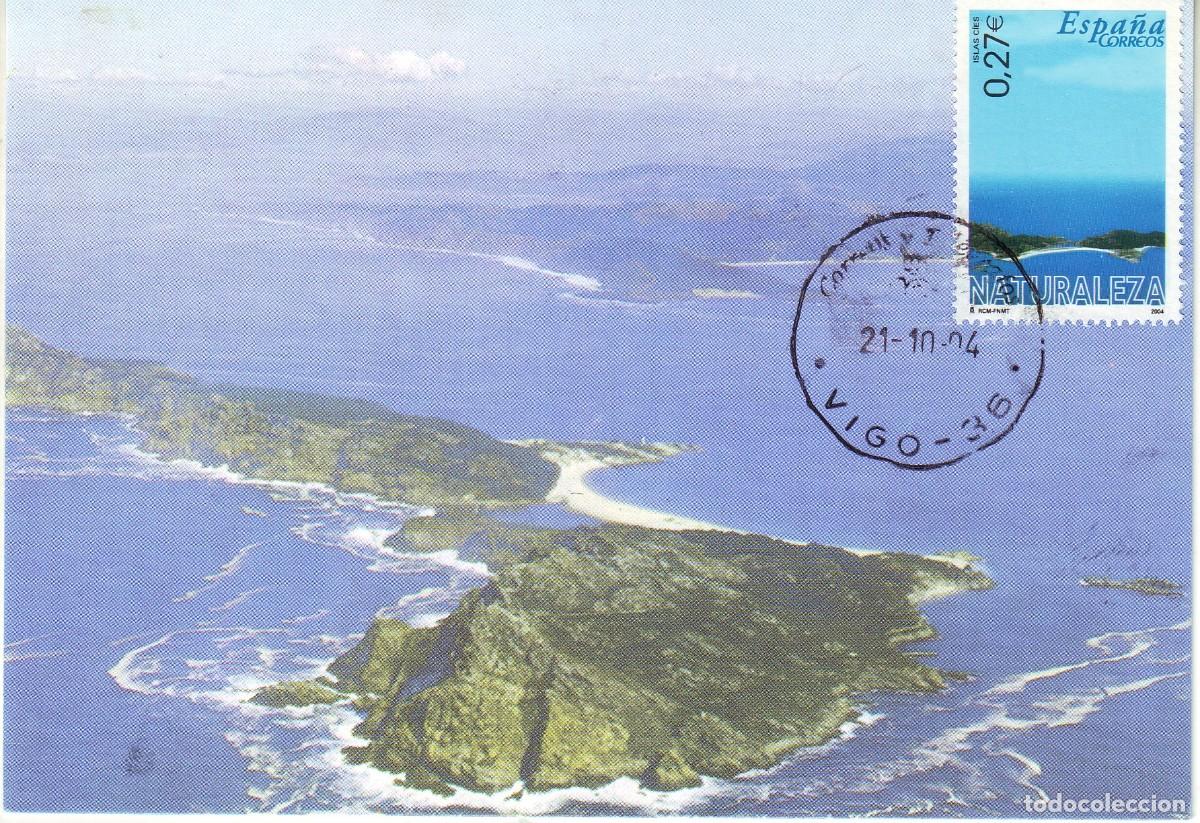 Sellos: POSTAL ISLAS CIES RIA DE VIGO - Foto 1
