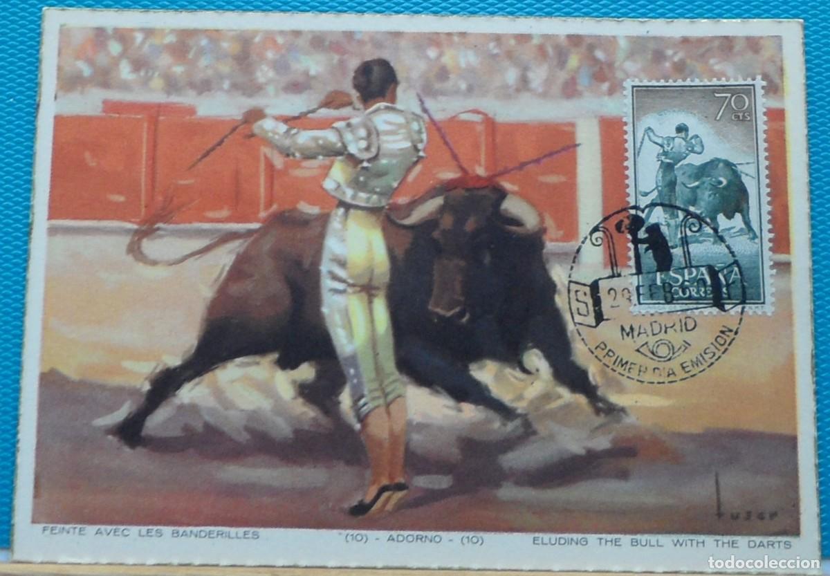 Sellos: 1960-ESPA&Ntilde;A-VER FOTO-TAUROMAQUIA N&ordm;1259