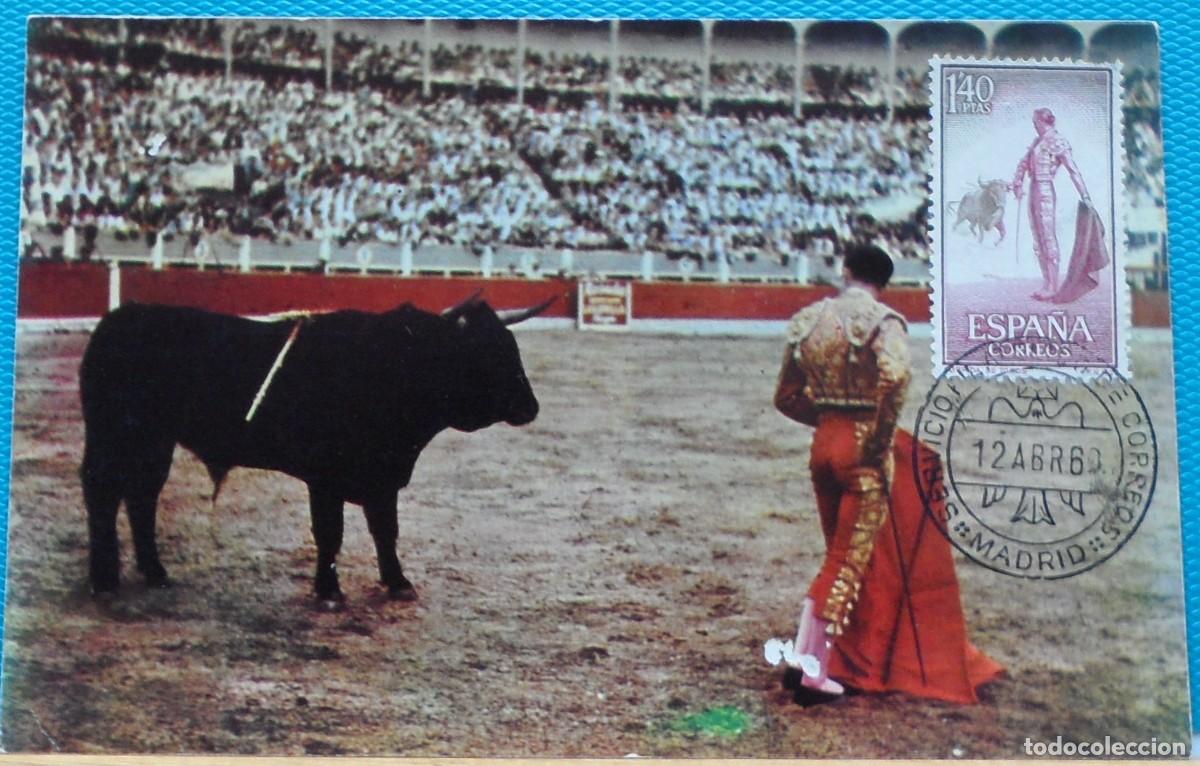Sellos: 1960-ESPA&Ntilde;A-VER FOTO-TAUROMAQUIA N&ordm;1262