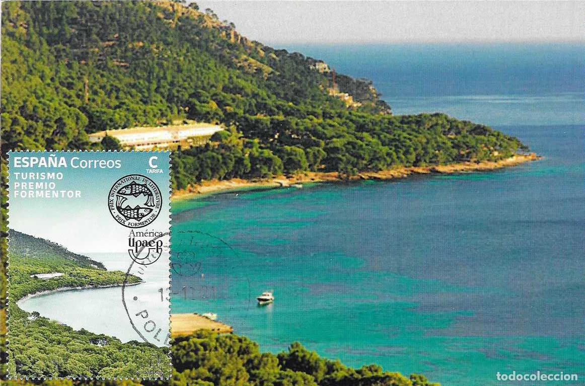 Sellos: CABO DE FORMENTOR PREMIO TURISMO 2021 (EDIFIL 5525) EN TM MATASELLOS POLLENCA (BALEARES) RARO MPM
