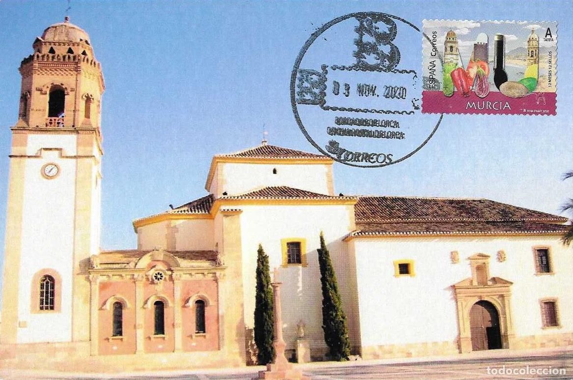 Sellos: SANTUARIO VIRGEN DE LAS HUERTAS 12 MESES 12 SELLOS MURCIA 2020 (EDIFIL 5525) TM PD LORCA MURCIA MPM