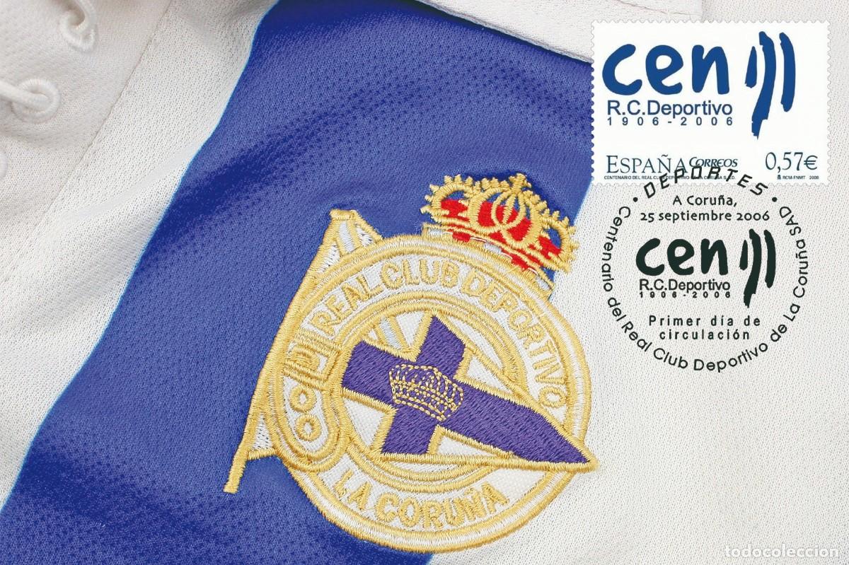 Sellos: Espa&ntilde;a Spain 2006 - Cent. Deportivo de la Coru&ntilde;a carte maximum
