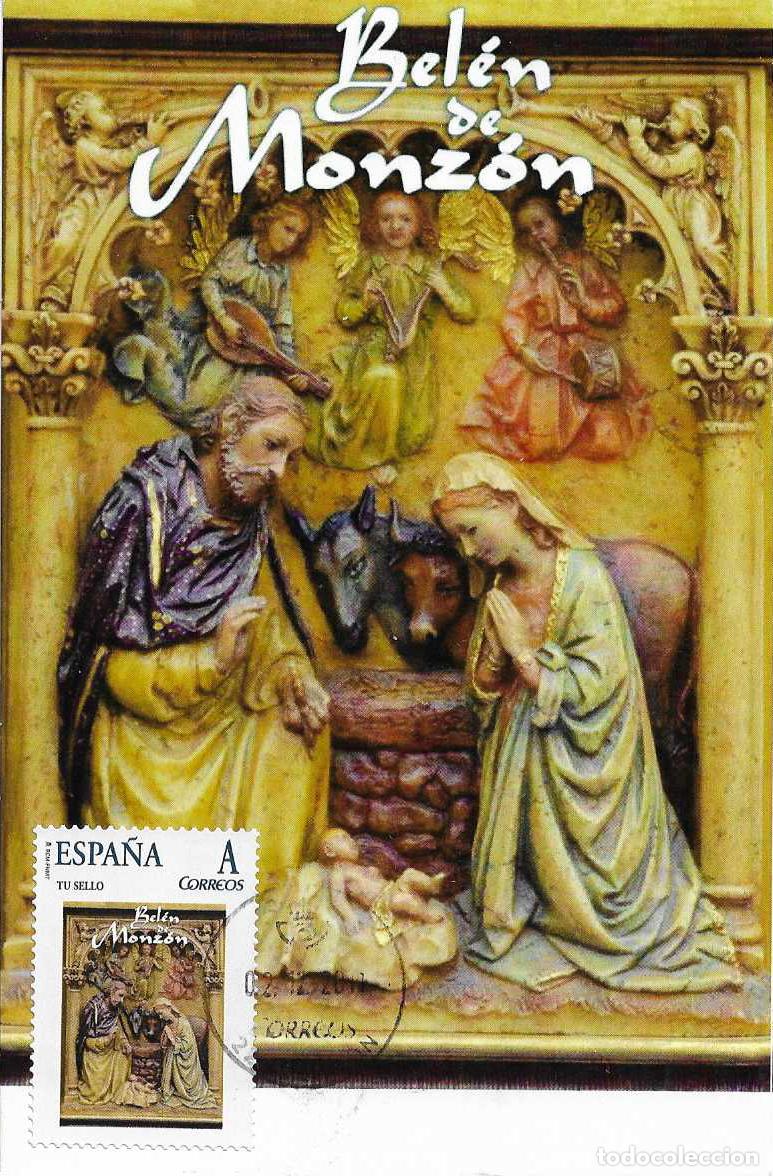 Stamps: RARO TU SELLO NAVIDAD RELIGION BELEN DE MONZON (HUESCA) EN TM MATASELLOS MONZON 2011 VER REVERSO