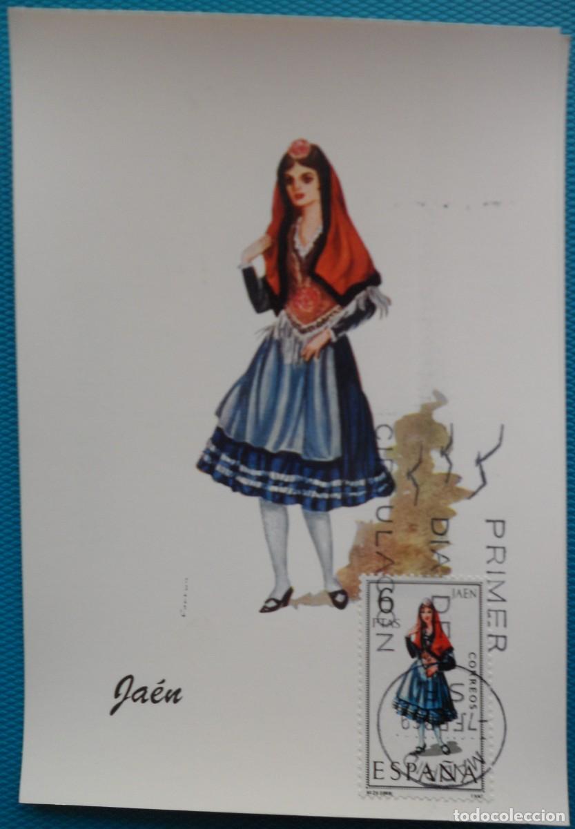 Sellos: 1969-ESPA&Ntilde;A-TARJETAS MAXIMAS-VER FOTO-TRAJES REGIONALES-N&ordm;1899-JAEN