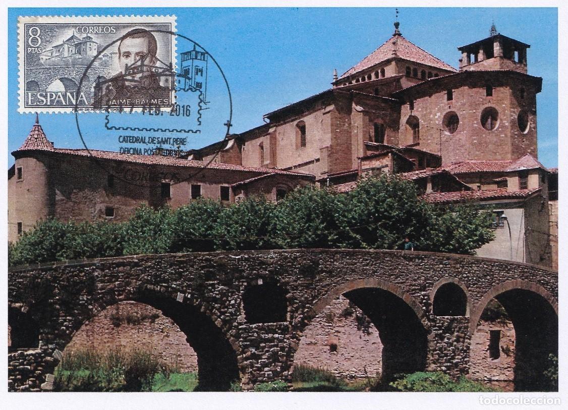 Sellos: M&aacute;xima 2016 - Catedral de Sant Pere - Oficina Postal de Vic