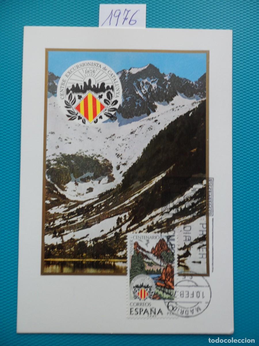 Sellos: 1976-ESPA&Ntilde;A-TARJETAS MAXIMAS-SERIE COMPLETA-VER FOTO-N&ordm;2307-CENTRO EXCURSIONISTA DE CATALU&Ntilde;A