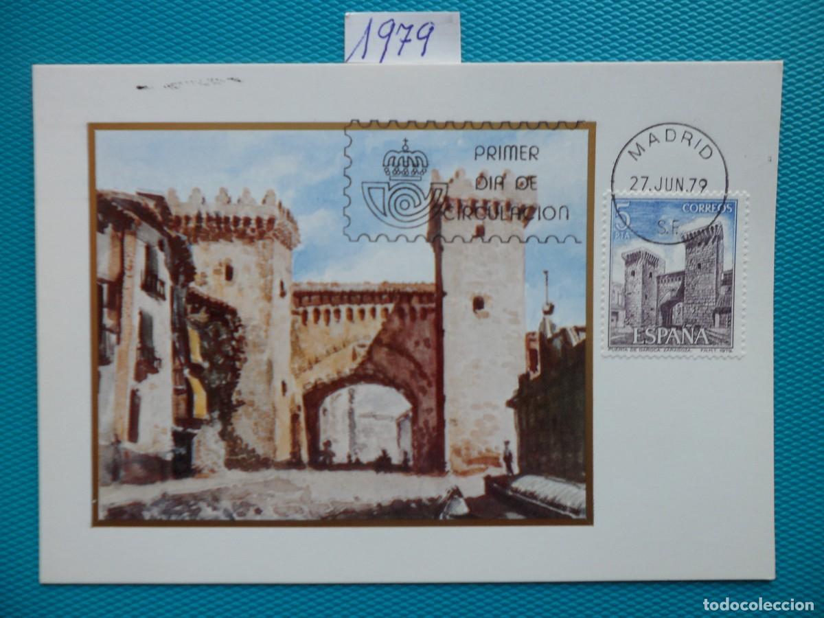 Timbres: 1979-ESPA&Ntilde;A-TARJETAS MAXIMAS-SERIE COMPLETA-VER FOTO-N&ordm;2527/30-PAISAJES Y MONUMENTOS
