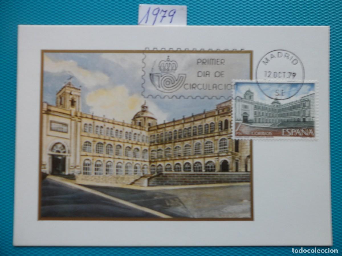 Sellos: 1979-ESPA&Ntilde;A-TARJETAS MAXIMAS-SERIE COMPLETA-VER FOTO-N&ordm;2544/5-AMERICA-ESPA&Ntilde;A