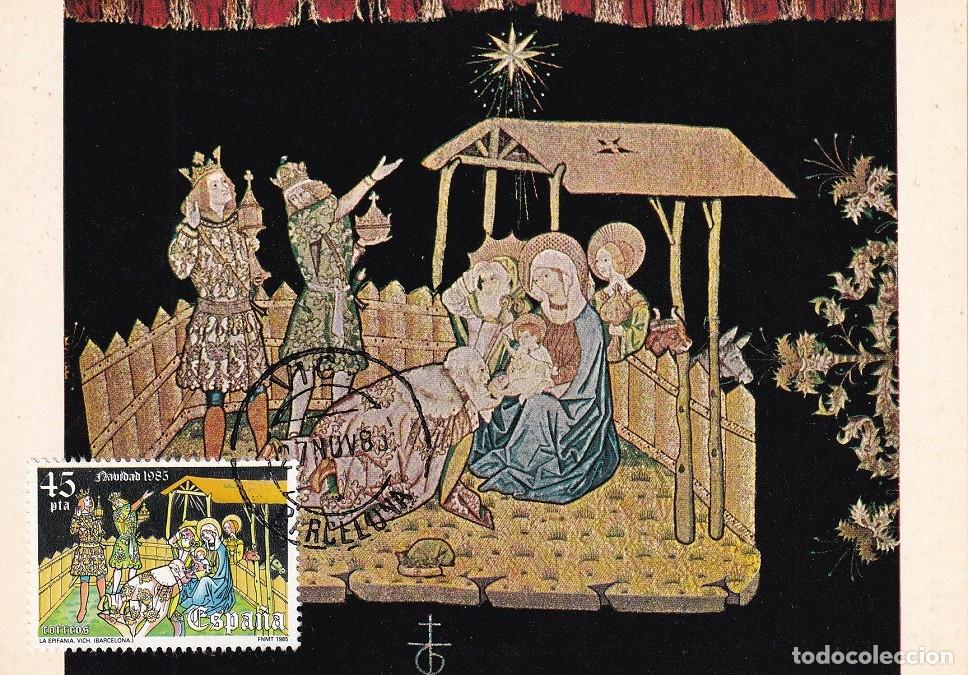 Sellos: M&aacute;xima Vic 1986 - Epifan&iacute;a - VI Exp Fil Mercat del Ram Homenatge al Museu Episcopal - Frontal altar