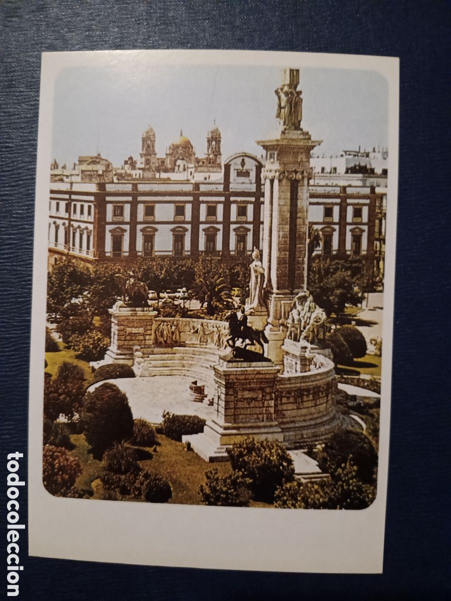 Timbres: TARJETA M&Aacute;XIMA 1987 - MONUMENTO DEDICADO A LAS CORTES DE C&Aacute;DIZ