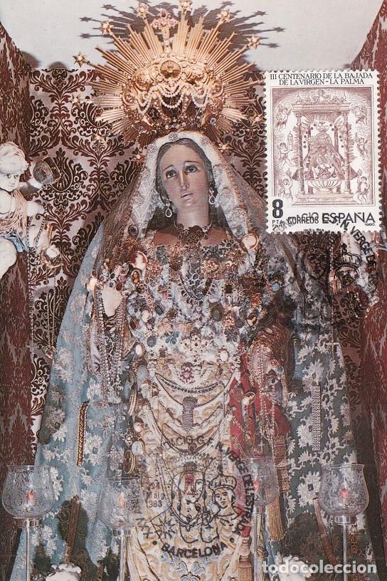 Sellos: M&aacute;xima Barcelona 1983 - XXV Aniversari Fundaci&oacute; GFN Verge de l'Estrada - Ntra. Sra. de los Volcanes