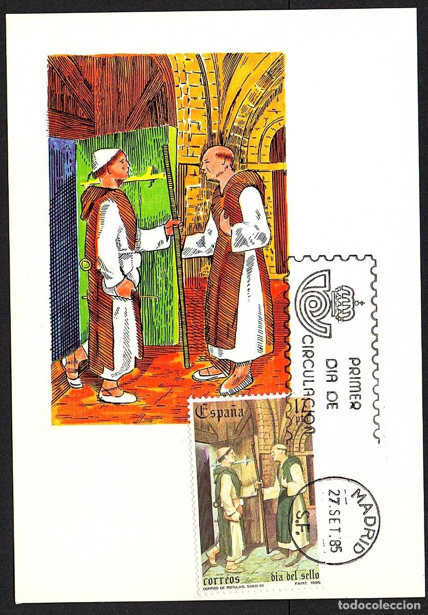 Briefmarken: TARJETA POSTAL MAXIMA CORREO DE ROTULAS SIGLO XII