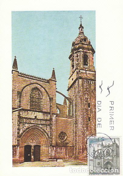 Timbres: Edifil 1984, LEQUEITIO (VISCAYA) IGLESIA DE LA ASUNCION. tarjeta m&aacute;xima de primer dia de 23-7-1970