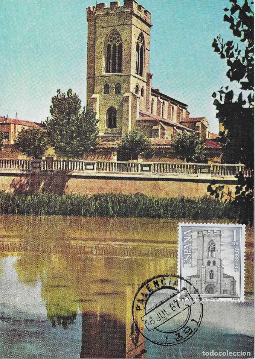 Sellos: TORRE DE SAN MIGUEL SERIE TURISTICA 1967 (EDIFIL 1803) RARA TM PD MATASELLOS PALENCIA RELIGION MPM
