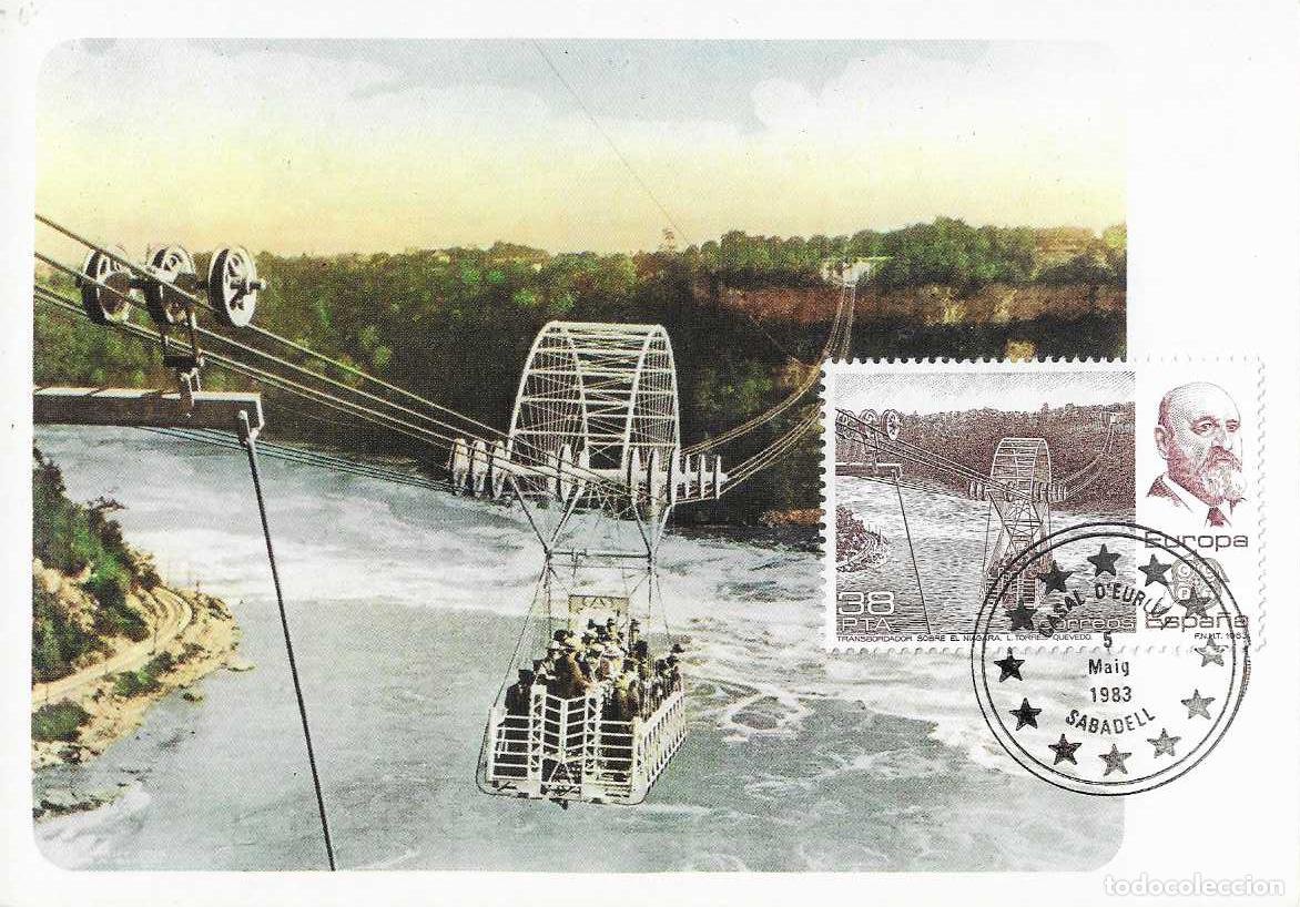 Sellos: QUEVEDO TRANSBORDADOR NIAGARA EUROPA 1983 (EDIFIL 2704 TM PD MOD 2 CASAL DE SABADELL