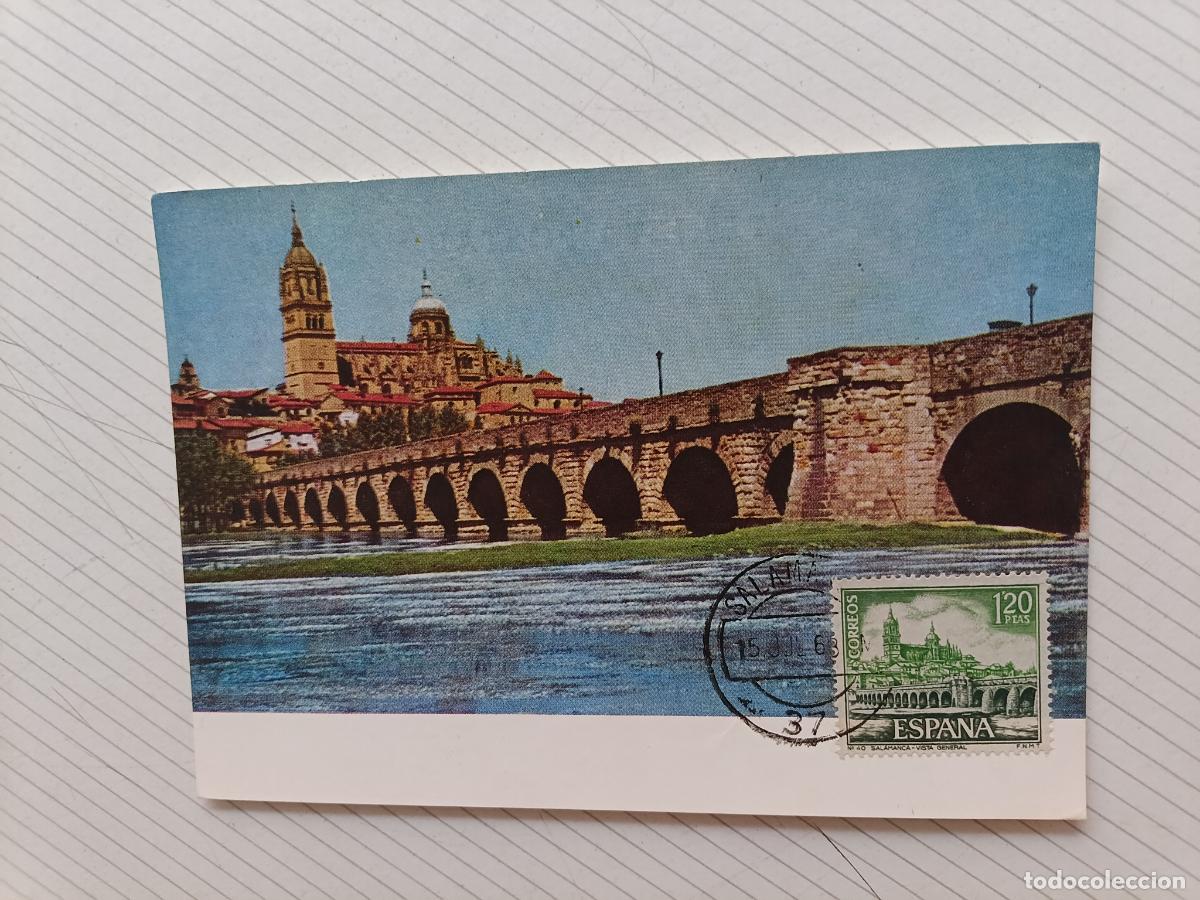 Sellos: Salamanca. Tarjeta m&aacute;xima